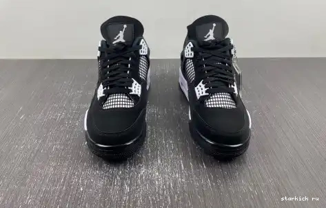 4 JORDAN  FQ8135-001 THUNDER RETRO FQ8135-001 AIR WHITE 0706